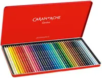 CARAN D'ACHE Crayons de couleur SUPRACOLOR, étui métal de 40