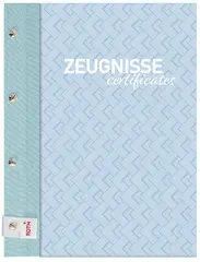 ROTH Zeugnismappe Pattern mit Buchschrauben "Swimming Pool