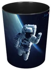 Läufer Corbeille à papier Astronaute