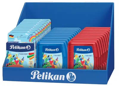 Pelikan Présentoir scolaire: pâte à modeler Creaplast