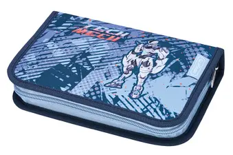 herlitz Étui scolaire "Tech Mech", 31 pièces