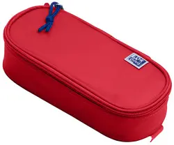 Oxford Trousse, polyester, oval, rouge
