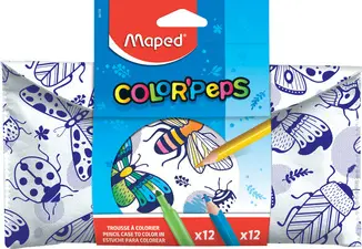 Maped Trousse à colorier avec feutres & crayons de couleur