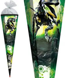 ROTH Schultüte "Robo-Rex", eckig, 850 mm, mit Effekt