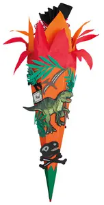 ROTH Schultüten-Bastelset "Tyrannosaurus", 680 mm