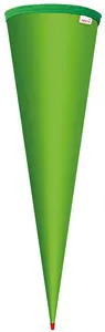 ROTH Schultüten-Rohling ohne Verschluss, 700 mm, grün