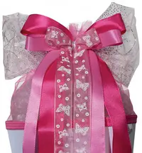 ROTH LED-Schultütenschleife "Pink Glamour", pink