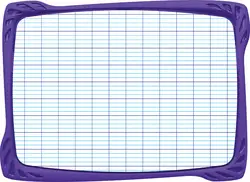 Maped Ardoise FLEX, effaçable à sec, blanc