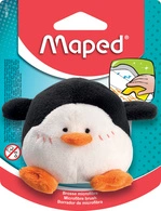 Maped Eponge pour tableau peluche "Pinguin", noir/blanc