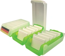 helit Boîte à fiches éducatives "the beebox" A8, citron vert