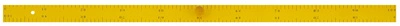 Wonday Règle pour tableau, longueur: 1 m, en bois