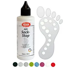 ViVA DECOR Peinture antidérapante ABS Sock-Stop, noir
