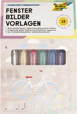 folia Modèles de décoration pour fenêtres "BLOOM & GROW