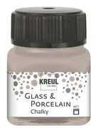 KREUL Peinture pour verre et porcelaine Chalky, Noble Nougat
