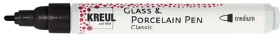 KREUL Glass & Porcelain Pen Classic, rouge foncé