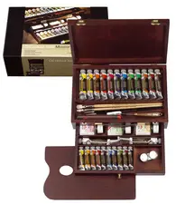 ROYAL TALENS Peinture à l'huile REMBRANDT, coffret "MASTER