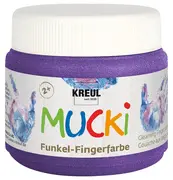 KREUL Gouache aux doigts nacrée "MUCKI", rose poudre de fée