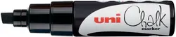 uni-ball Marqueur craie Chalk marker PWE8K, noir