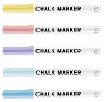 folia Marqueur craie PASTEL, set de 5