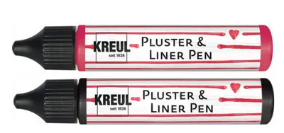 KREUL Pluster & Liner Pen, 29 ml, noir