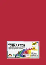 folia Carton de couleur A5, 180 g/m2, assorti en 12 couleurs
