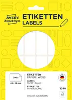 AVERY Zweckform Etiquette multi-usage, 32 x 33 mm, blanc