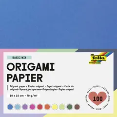 folia Papier à plier, 150 x 150 mm, 70 g/m2, 100 feuilles