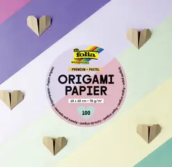 folia Feuille de papier pour origami PREMIUM PASTEL