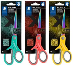 STAEDTLER Ciseaux NORIX, bouts pointus, longueur: 210 mm