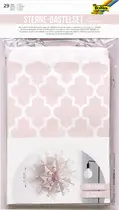 folia Set de création d'étoiles, rose / blanc