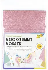 folia Mosaïque en gomme mousse "Glitter", auto-adhésif