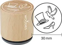 COLOP Tampon à motif Woodies "costume de marié