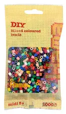 Hama Perles à repasser midi "mix de couleurs", en sachet