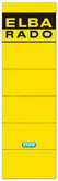 ELBA Etiquette pour dos de classeur "ELBA RADO"- jaune