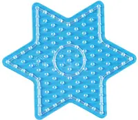Hama Plaque pour perles à repasser "Etoile", transparent
