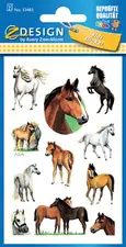 AVERY Zweckform Sticker ZDesign KIDS "Cheval", scintillant