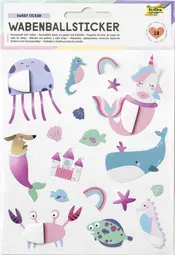 folia Sticker boule en papier SWEET OCEAN