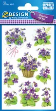 ZDesign CREATIVE Sticker "violettes