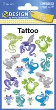 ZDesign KIDS Tatouages "dragons", coloré