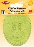 KLEIBER Application "Lapin", vert clair, blister de 2