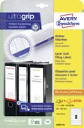 AVERY Zweckform Etiquette pour dos de classeur, 38 x 192 mm