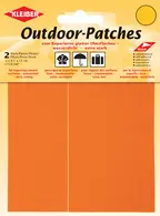 KLEIBER Patch d'extérieur, autocollant, 65 x 120 mm, orange