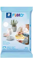 FIMO air Pâte à modeler durcissant à l'air, 500 g, blanc