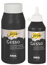 KREUL Apprêt acrylique SOLO Goya Gesso, noir, 750 ml