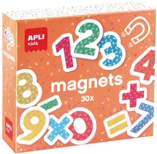 APLI kids Jeu de magnets "123 chiffres", 30 magnets