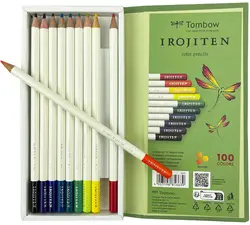 TOMBOW Crayons de couleur IROJITEN "Volume 2", set de 10