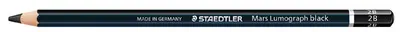 STAEDTLER Crayon Mars Lumograph black, degré de dureté: 6B