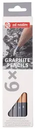 ROYAL Crayons graphite Art Creation, rond, étui de 6