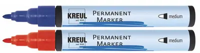 KREUL Marqueur permanent, medium, rose vif