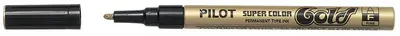 PILOT Marqueur permanent SUPER COLOR, pointe extra fine, or
